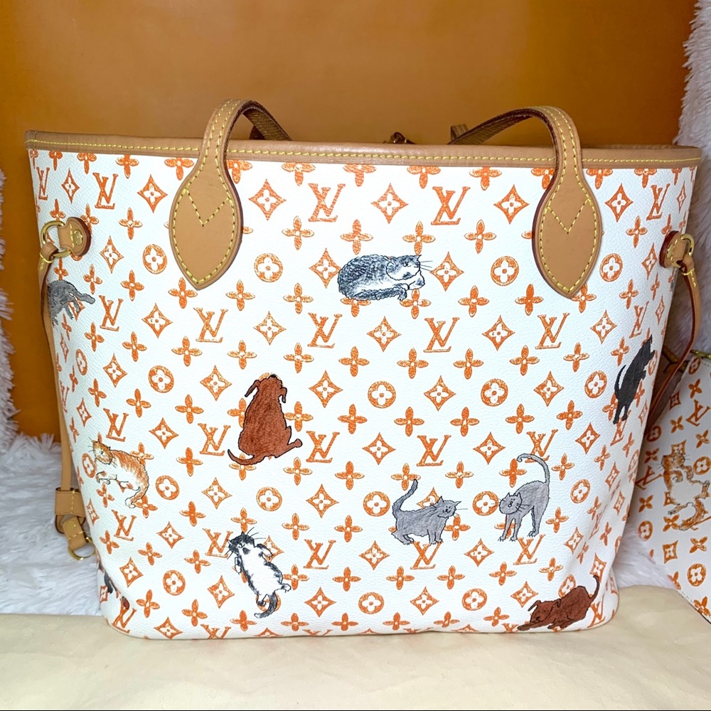 โSOLDโ Louis Vuitton Catogram Neverfull MM bag - Picture 3 of 12